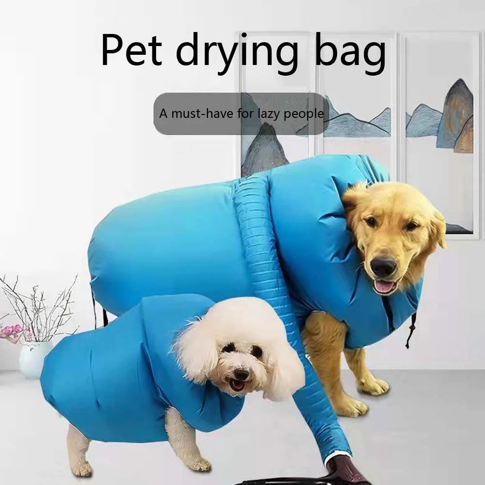 Hot Dog Press - Pet Cat Dog Hair Drying Bag