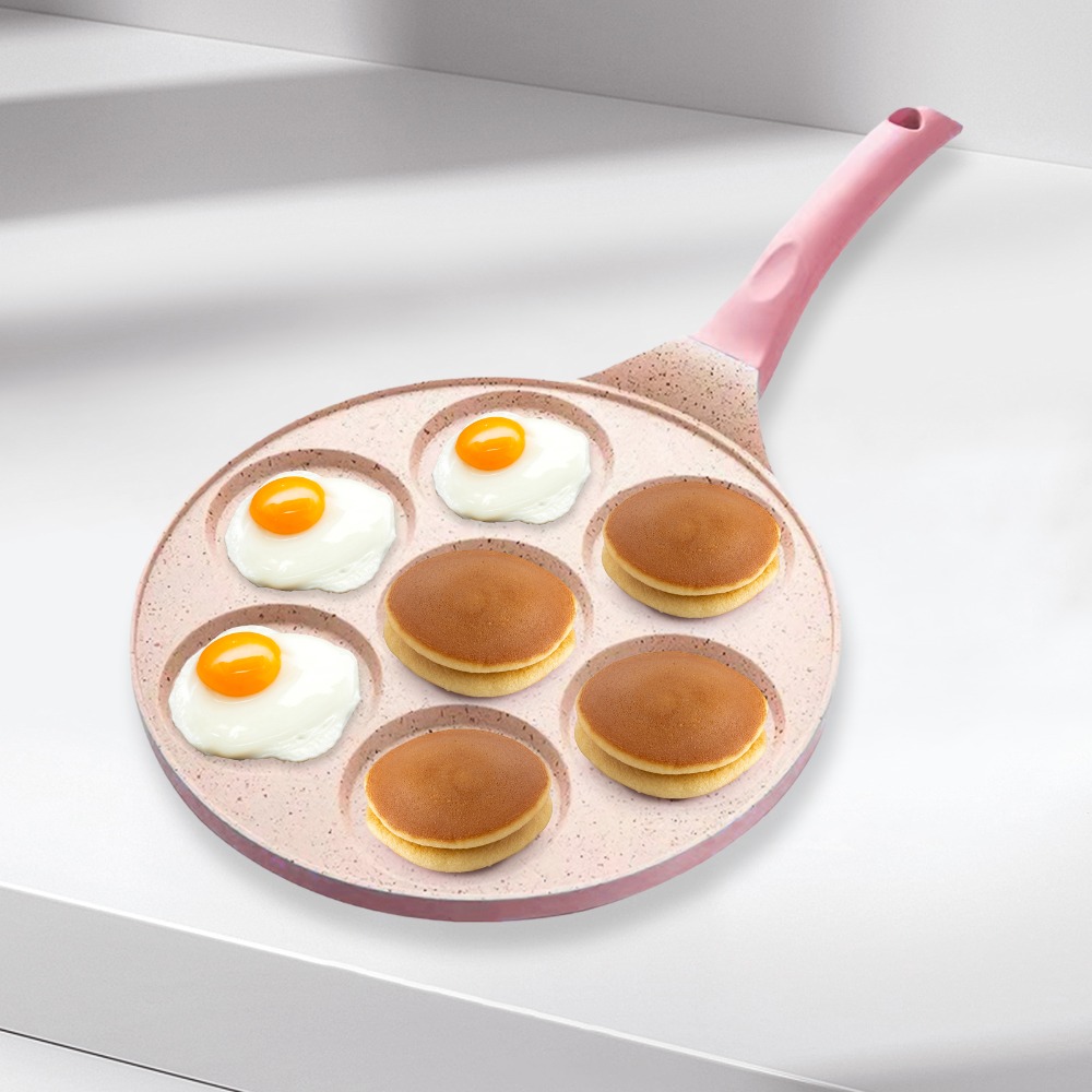 Aluminum Alloy Silicone Mini P - Mini Pancake Griddle recension och pris