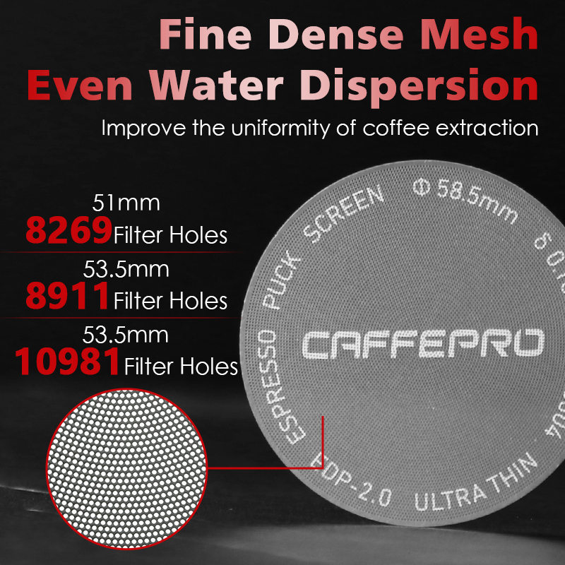 Caffeepro Espresso Puck Screen - Breville Espresso Bes870 recension och pris