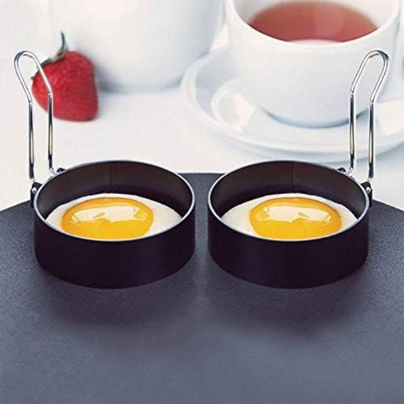 Egg Ring Mold Stainless Steel  - Mini Pancake Griddle recension och pris