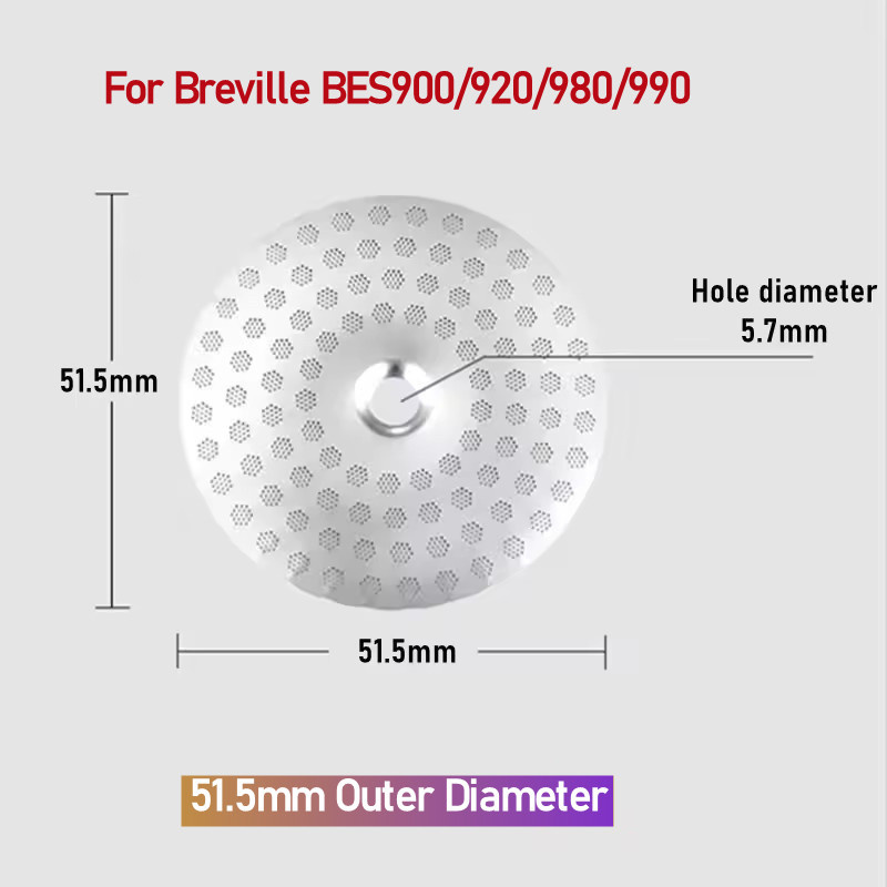 Stainless Steel Shower Screen  - Breville Espresso Bes870 recension och pris