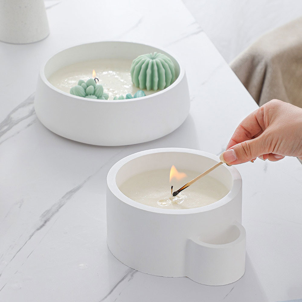 hemispherical Cement Candle Bo - Potsticker Mold recension och pris