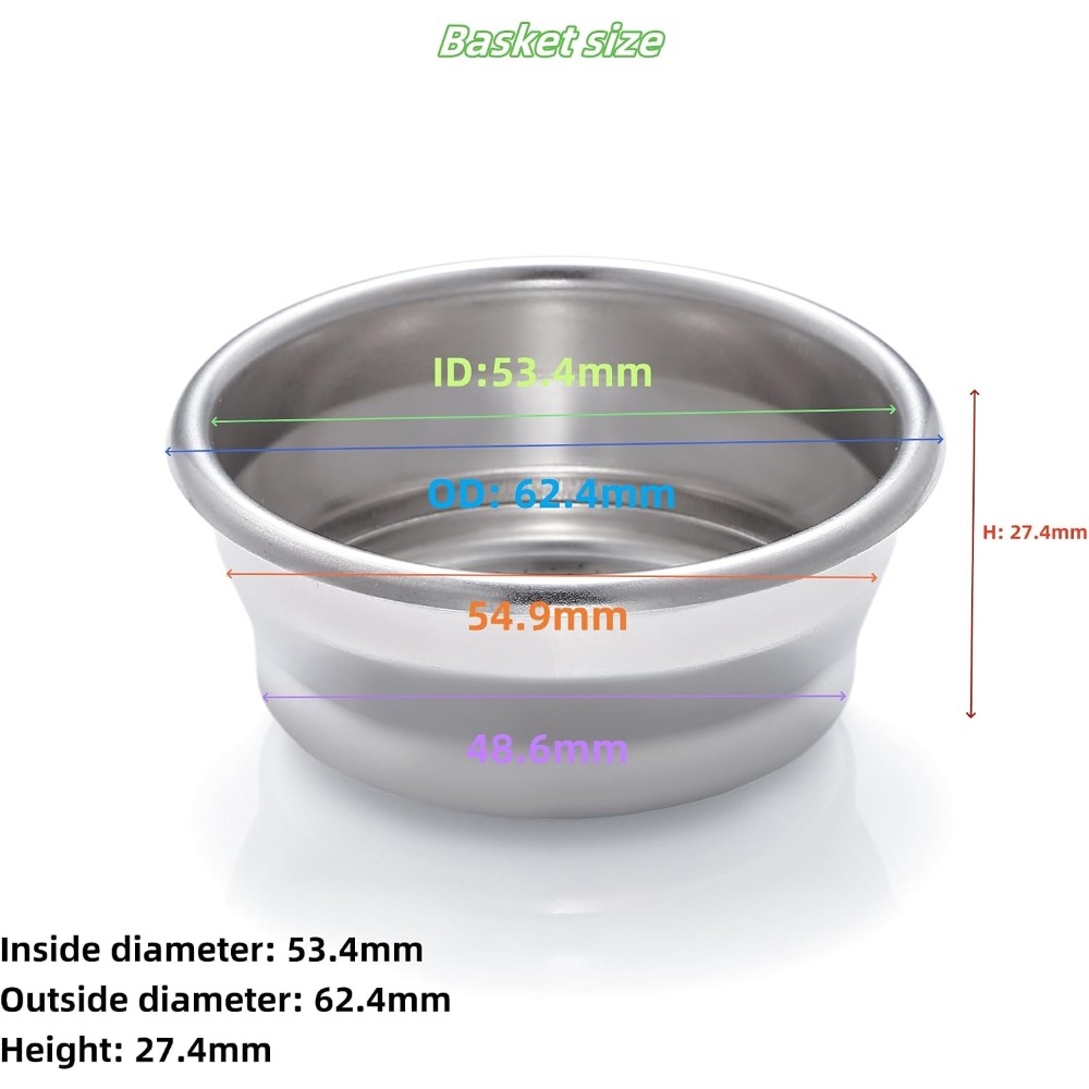 54mm Pressurized Filter Basket - Breville Espresso Bes870 recension och pris