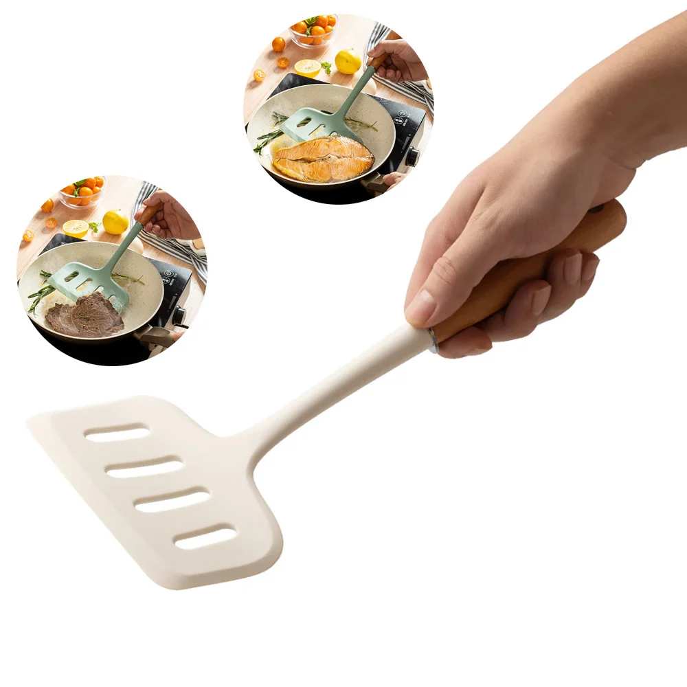 1Pcs Silicone Spatula Wide Mou - Okonomiyaki Spatula recension och pris