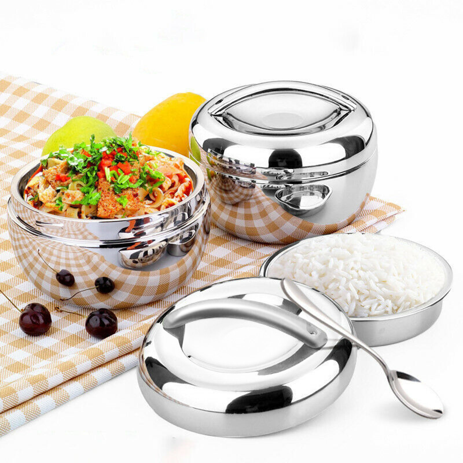 Stainless Steel Insulated Ther - Dim Sum Basket recension och pris