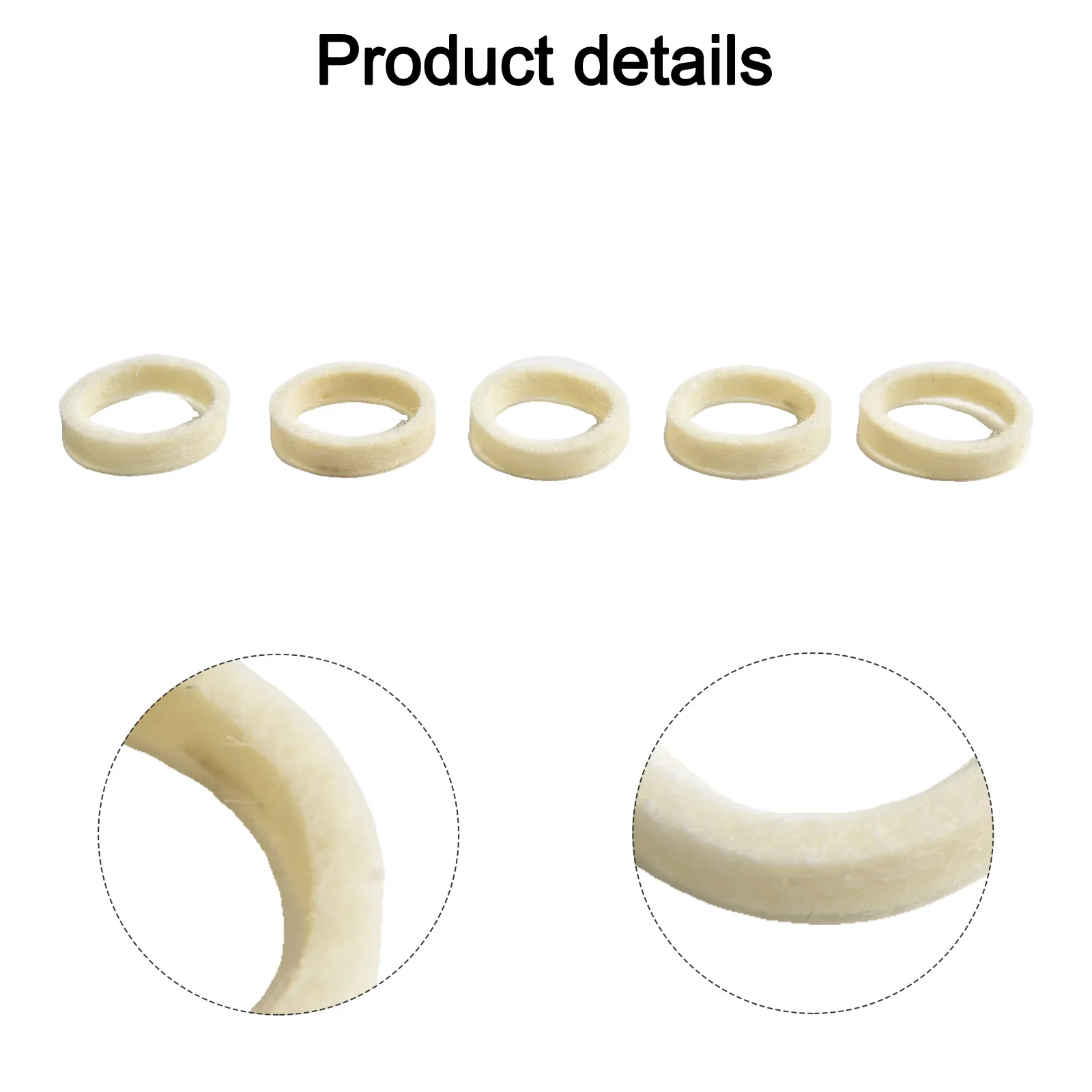 5Pcs Wool Felt Sealing Gasket  - Breville Espresso Bes870 recension och pris