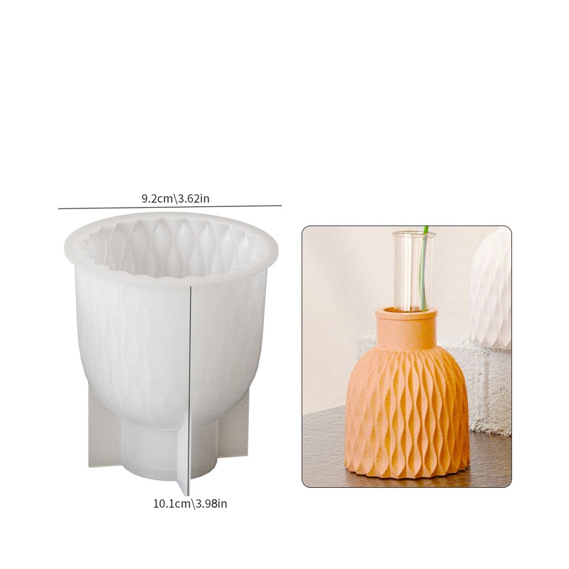 Nordic Modern Concrete Flower  - Potsticker Mold recension och pris